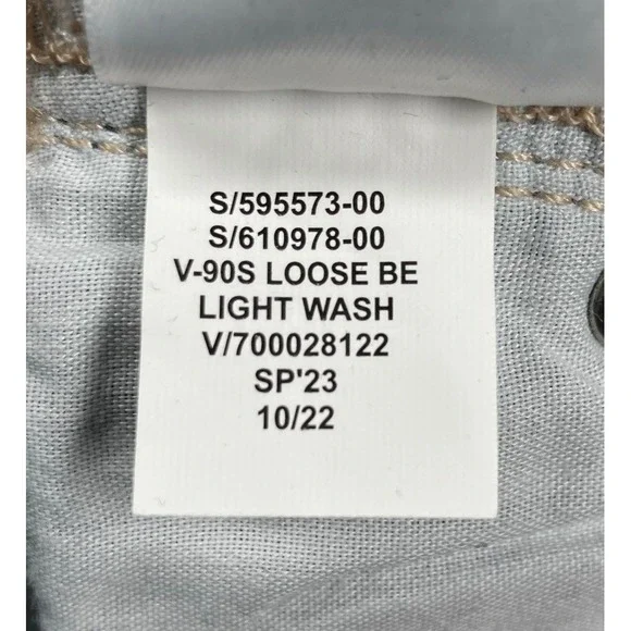 Gap High Rise Loose Bermuda Shorts Womens 2/26 Light Wash Distressed Raw Hem - Picture 16 of 16